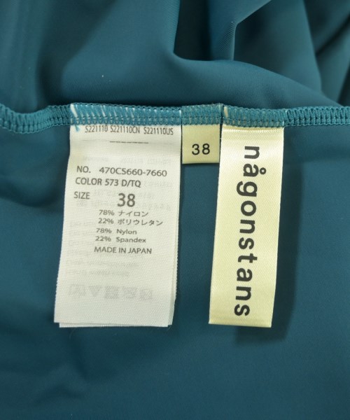 nagonstans（ナゴンスタンス）ノースリーブ 青 サイズ:38(M位) レディース/2200656767144