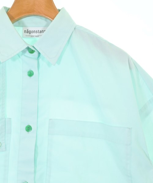 nagonstans（ナゴンスタンス）カジュアルシャツ 青 サイズ:M レディース/2200652283037
