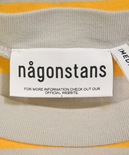 nagonstans（ナゴンスタンス）Tシャツ・カットソー 黄 サイズ:M レディース/2200653988269