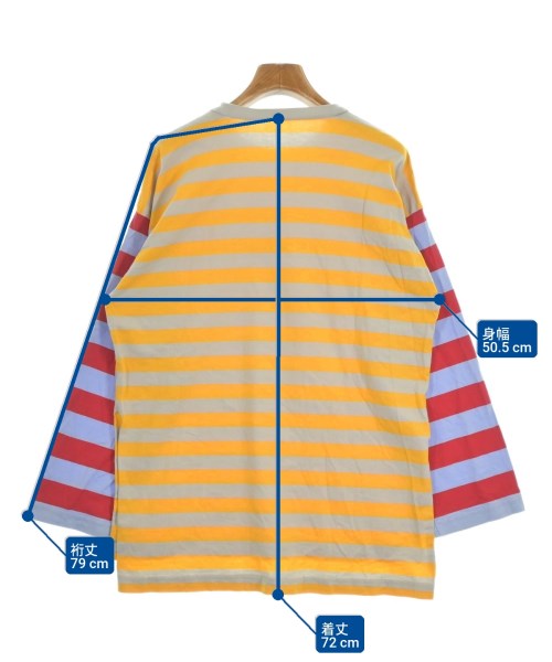 nagonstans（ナゴンスタンス）Tシャツ・カットソー 黄 サイズ:M レディース/2200653988269