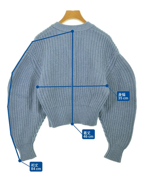 nagonstans（ナゴンスタンス）カーディガン 青 サイズ:38(M位) レディース/2200655652168
