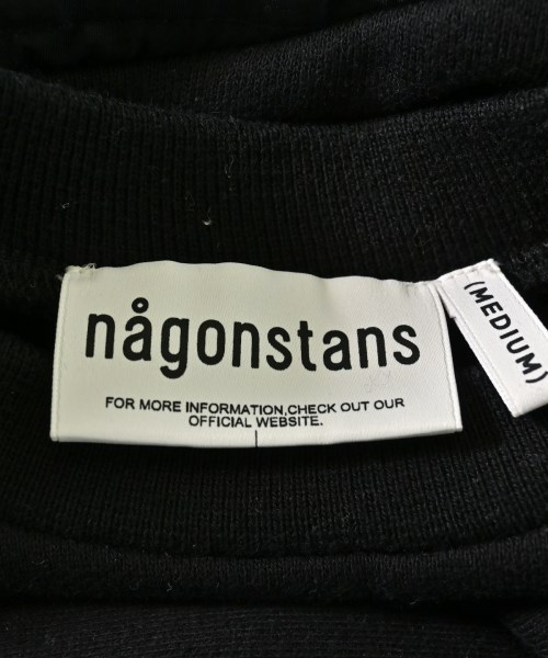 nagonstans（ナゴンスタンス）スウェット 黒 サイズ:M レディース/2200659133014
