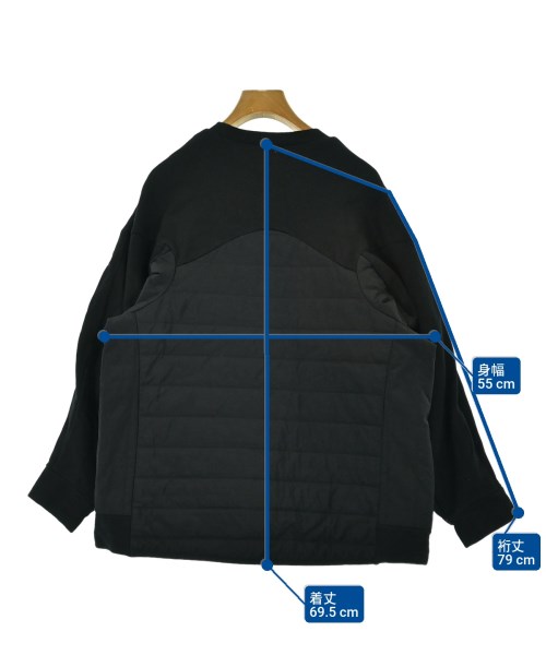 nagonstans（ナゴンスタンス）スウェット 黒 サイズ:M レディース/2200659133014