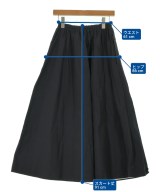 nagonstans（ナゴンスタンス）ロング・マキシ丈スカート 黒 サイズ:-(XS位) レディース/2200660592022