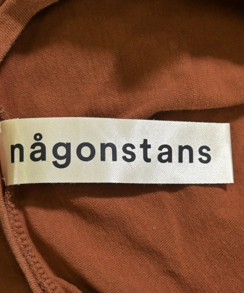 nagonstans（ナゴンスタンス）Tシャツ・カットソー 茶 サイズ:38(M位) レディース/2200656759040
