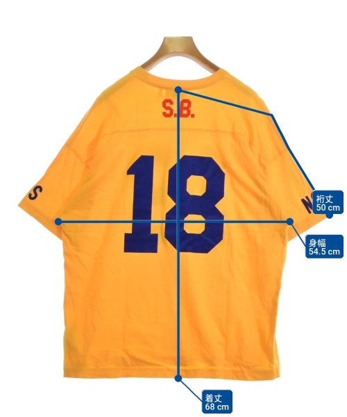 nagonstans（ナゴンスタンス）Tシャツ・カットソー オレンジ サイズ:M レディース/2200714980089
