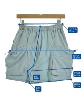 nagonstans（ナゴンスタンス）ショートパンツ 青 サイズ:S レディース/2200714980096