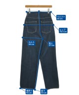 nagonstans（ナゴンスタンス）デニムパンツ 紺 サイズ:34(XS位) レディース/2200634092077