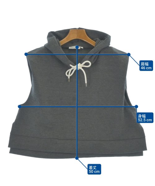 nagonstans（ナゴンスタンス）パーカー グレー サイズ:M レディース/2200642169174