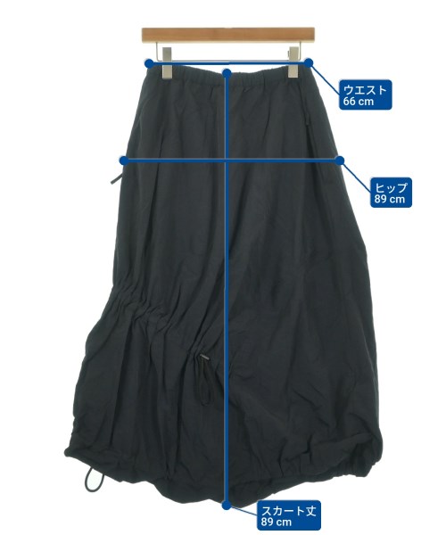 nagonstans（ナゴンスタンス）ロング・マキシ丈スカート 紺 サイズ:S レディース/2200652053029