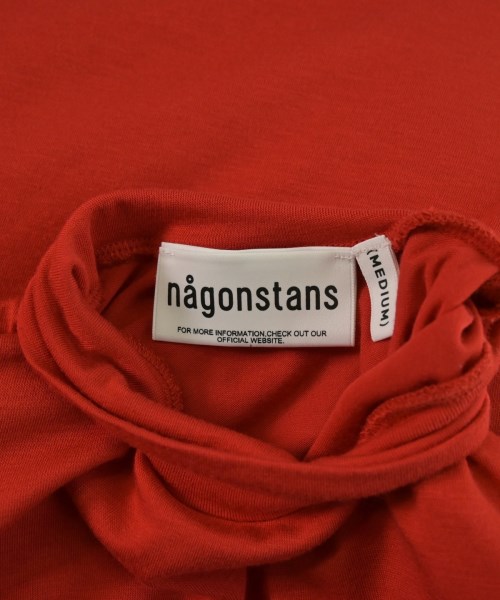 nagonstans（ナゴンスタンス）Tシャツ・カットソー 赤 サイズ:M レディース/2200654133026
