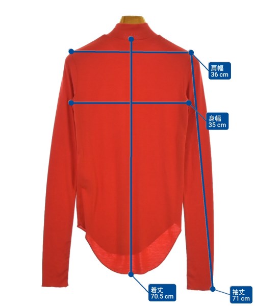 nagonstans（ナゴンスタンス）Tシャツ・カットソー 赤 サイズ:M レディース/2200654133026