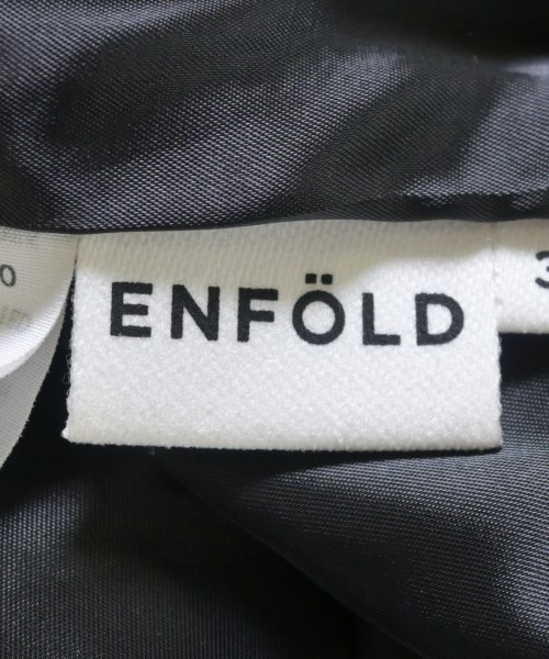 ENFOLD（エンフォルド）ロング・マキシ丈スカート 黒 サイズ:36(S位) レディース/2200705168069