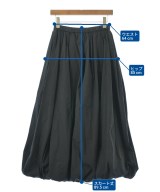 nagonstans（ナゴンスタンス）ひざ丈スカート 黒 サイズ:M レディース/2200662536369