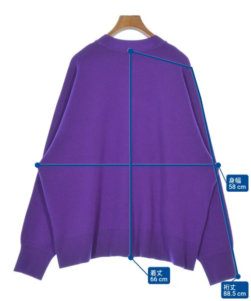 nagonstans（ナゴンスタンス）ニット・セーター 紫 サイズ:M レディース/2200662103028