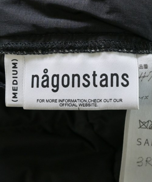 nagonstans（ナゴンスタンス）ダウンジャケット/ダウンベスト 黒 サイズ:M レディース/2200662371052