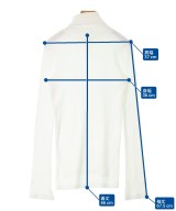 nagonstans（ナゴンスタンス）Tシャツ・カットソー 白 サイズ:38(M位) レディース/2200666552068