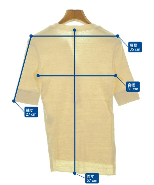 nagonstans（ナゴンスタンス）Tシャツ・カットソー 白 サイズ:38(M位) レディース/2200666552075