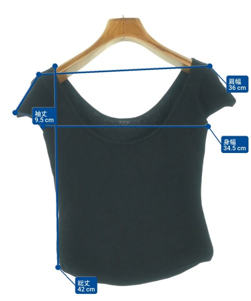 nagonstans（ナゴンスタンス）ニット・セーター 黒 サイズ:36(S位) レディース/2200666552112