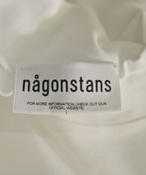 nagonstans（ナゴンスタンス）Tシャツ・カットソー 白 サイズ:M レディース/2200664217068