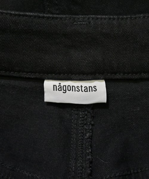 nagonstans（ナゴンスタンス）デニムパンツ 黒 サイズ:S レディース/2200668567091
