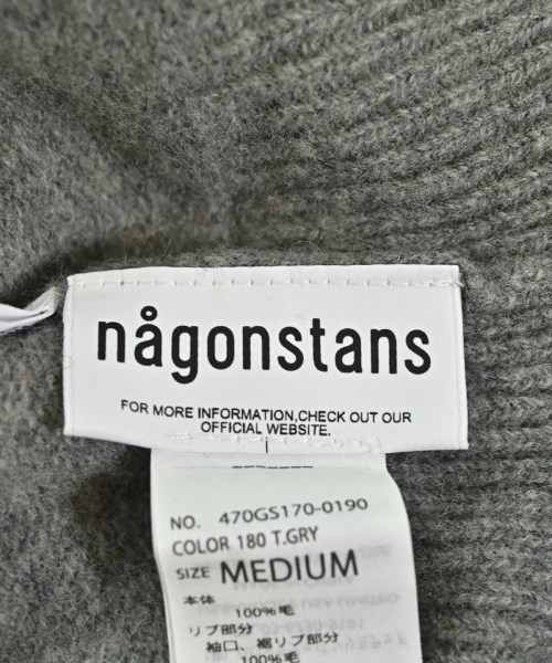 nagonstans（ナゴンスタンス）ニット・セーター グレー サイズ:M レディース/2200721375014