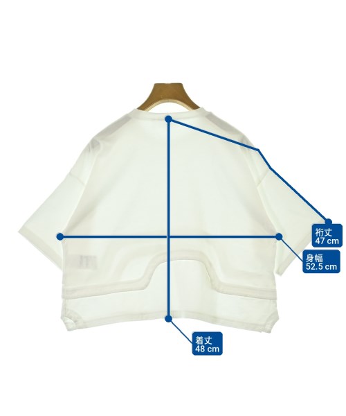 nagonstans（ナゴンスタンス）Tシャツ・カットソー 白 サイズ:M レディース/2200727105028