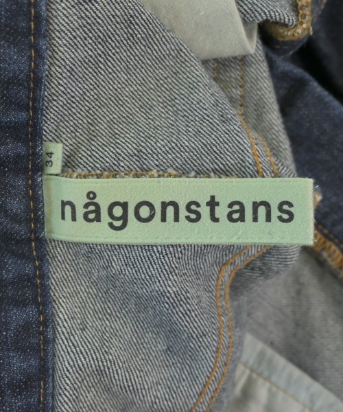 nagonstans（ナゴンスタンス）デニムパンツ 紺 サイズ:34(XS位) レディース/2200683824018