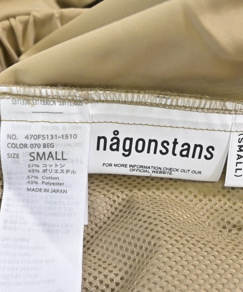 nagonstans（ナゴンスタンス）その他 ベージュ サイズ:S レディース/2200687212187