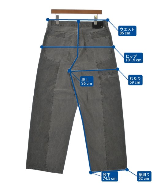OUR LEGACY（アワーレガシー）デニムパンツ グレー サイズ:48(L位) メンズ/2200634722011