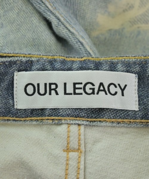 OUR LEGACY（アワーレガシー）デニムパンツ 青 サイズ:34(M位) レディース/2200637749015