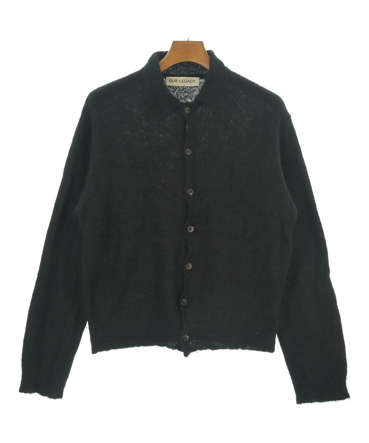 OUR LEGACY 黒 カーディガン OUR LEGACY（アワーレガシー）カーディガン 黒 サイズ:46(M位) メンズ