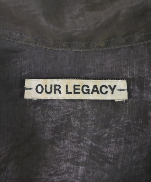 OUR LEGACY（アワーレガシー）カジュアルシャツ グレー サイズ:46(M位) メンズ/2200641149078