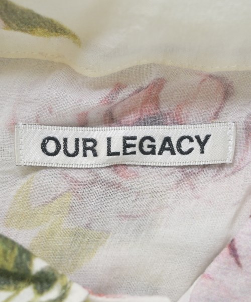 OUR LEGACY（アワーレガシー）カジュアルシャツ 白 サイズ:36(S位) レディース/2200642071064