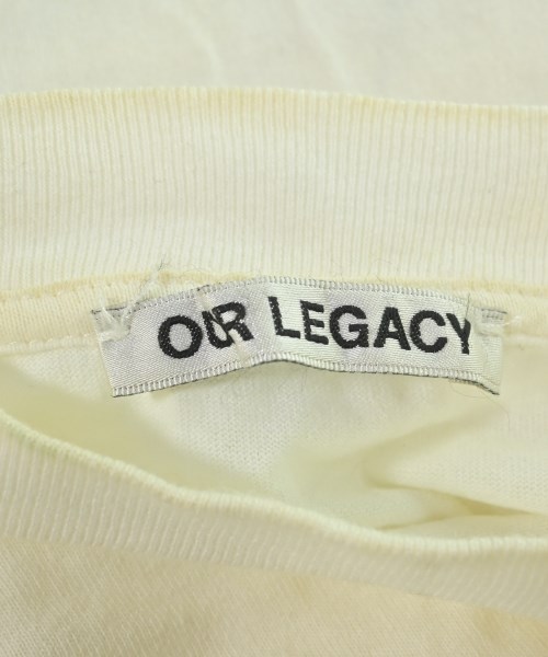 OUR LEGACY（アワーレガシー）Tシャツ・カットソー 白 サイズ:48(L位) メンズ/2200618663163