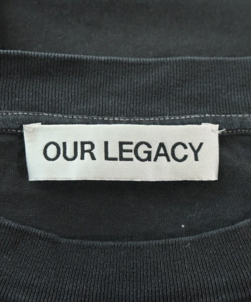 OUR LEGACY（アワーレガシー）Tシャツ・カットソー 黒 サイズ:XL メンズ/2200622261102