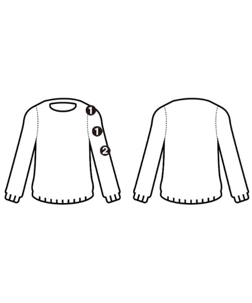 OUR LEGACY（アワーレガシー）ニット・セーター 黒 サイズ:48(L位) メンズ/2200622277059