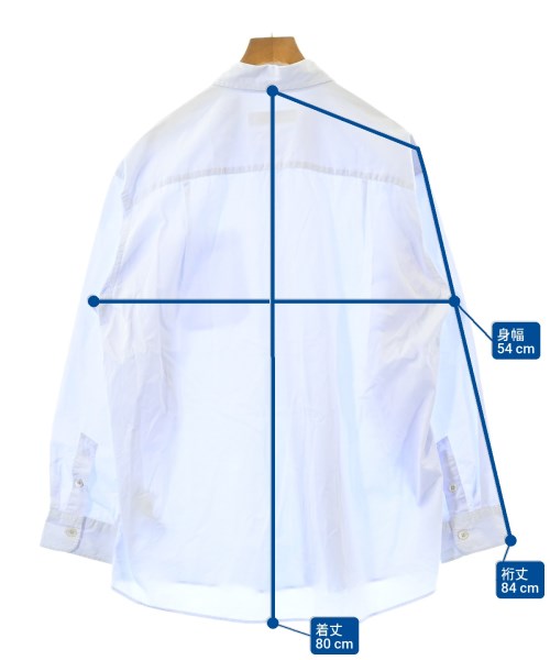 OUR LEGACY（アワーレガシー）カジュアルシャツ 青 サイズ:36(S位) レディース/2200622513027