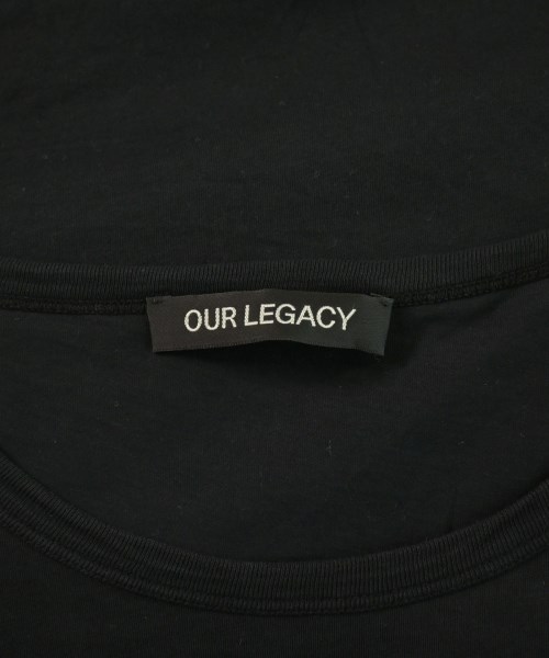 OUR LEGACY（アワーレガシー）Tシャツ・カットソー 黒 サイズ:50(XL位) メンズ/2200622857039