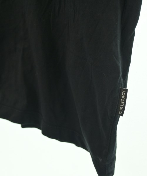 OUR LEGACY（アワーレガシー）Tシャツ・カットソー 黒 サイズ:50(XL位) メンズ/2200622857039