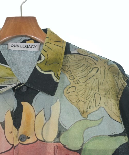 OUR LEGACY（アワーレガシー）カジュアルシャツ 黒 サイズ:50(XL位) メンズ/2200623206089