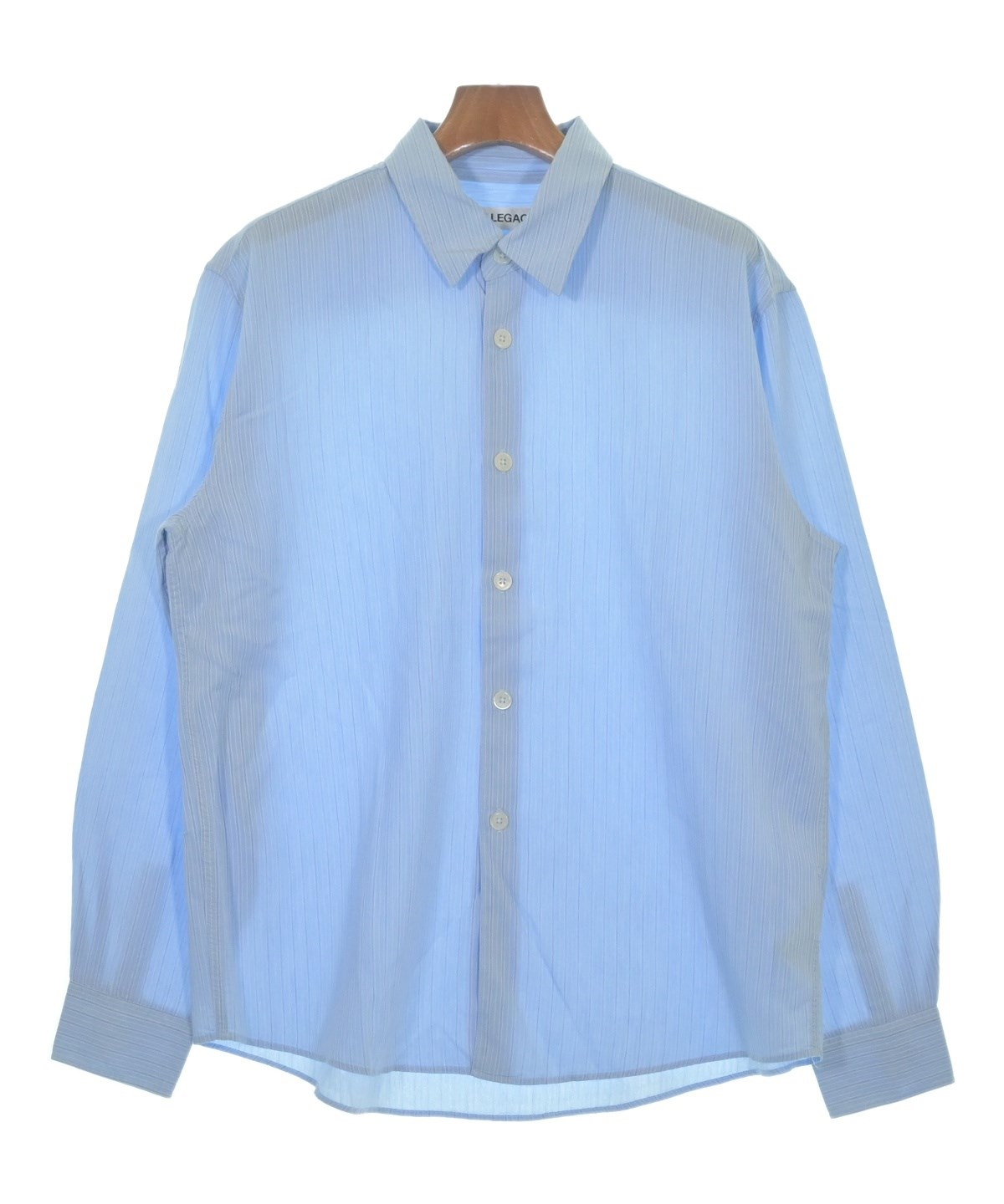 OUR LEGACY（アワーレガシー）カジュアルシャツ 青 サイズ:48(L位