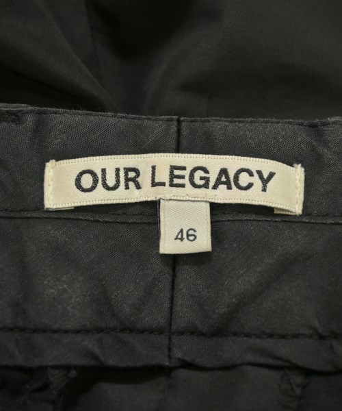 OUR LEGACY（アワーレガシー）スラックス 黒 サイズ:46(M位) メンズ/2200623884010