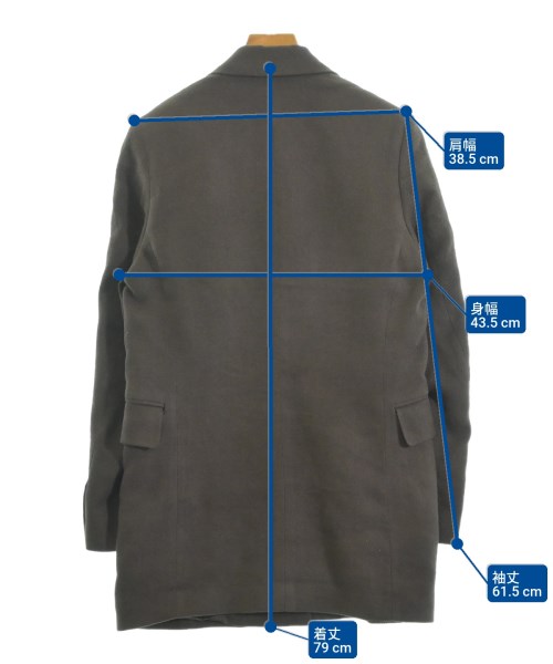 OUR LEGACY（アワーレガシー）テーラードジャケット 茶 サイズ:32(XXS位) レディース/2200624761013