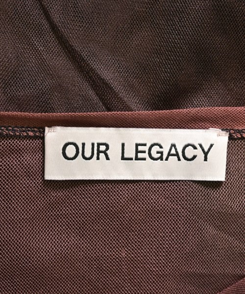 OUR LEGACY（アワーレガシー）Tシャツ・カットソー 茶 サイズ:46(M位) メンズ/2200625086061