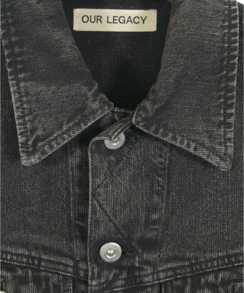 OUR LEGACY（アワーレガシー）デニムジャケット 黒 サイズ:46(M位) メンズ/2200632882014