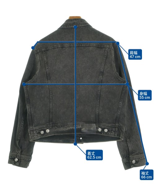 OUR LEGACY（アワーレガシー）デニムジャケット 黒 サイズ:46(M位) メンズ/2200632882014