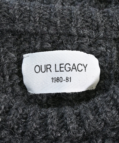 OUR LEGACY（アワーレガシー）ニット・セーター 黒 サイズ:M メンズ/2200576424035