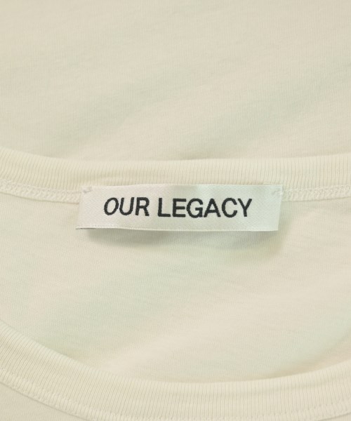 OUR LEGACY（アワーレガシー）Tシャツ・カットソー 白 サイズ:50(XL位) メンズ/2200616700020