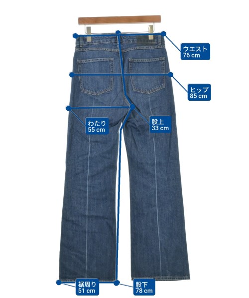 OUR LEGACY（アワーレガシー）デニムパンツ 青 サイズ:28(S位) メンズ/2200616810064